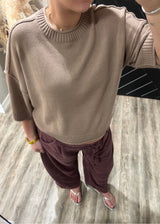 On Repeat short sleeve sweater