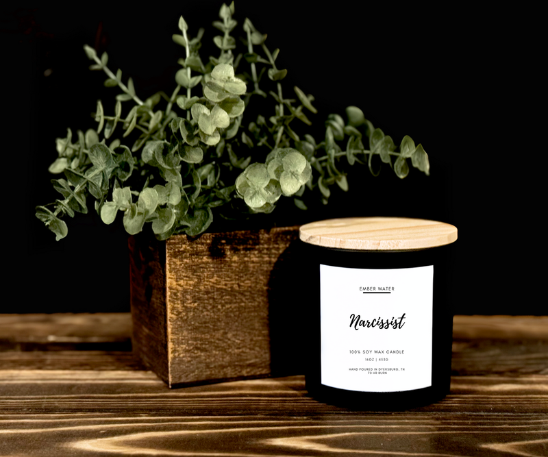 Narcissist 16 oz 100% Soy Candle 