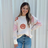 Oversized Pumpkin Sweater