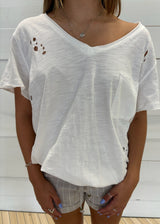 Distressed Tee