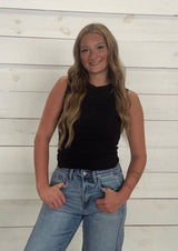 High Rise Barrel Jeans