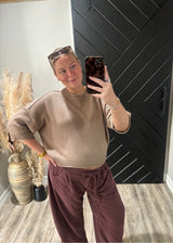 On Repeat short sleeve sweater