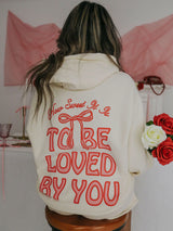 F+S So This Is Love Bow Hoodie