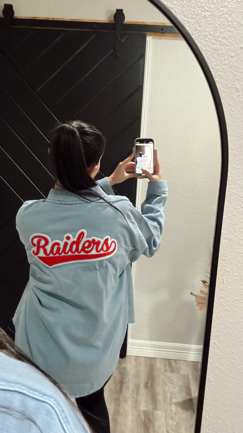 Raiders Varsity Denim