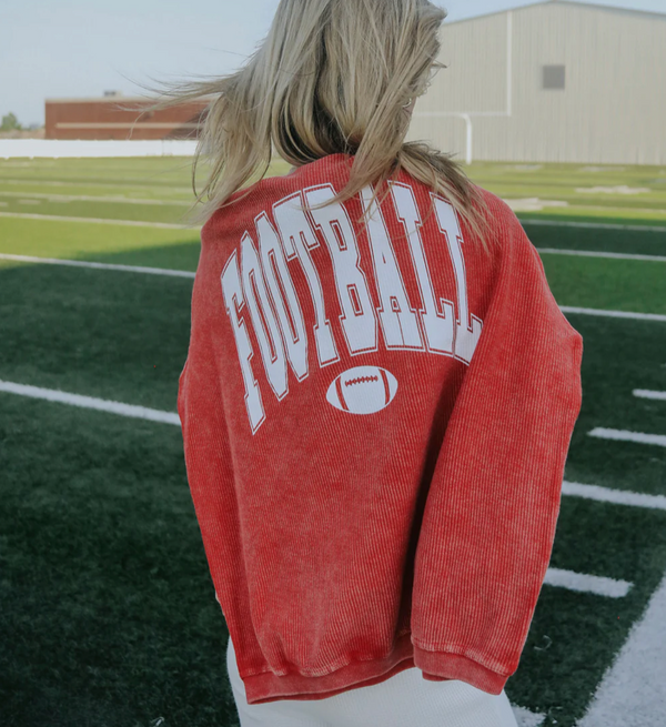 CS Football Corded Sweatshirt