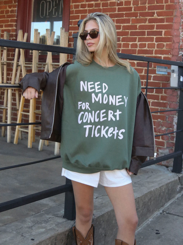 F+S Concert Tickets Sweatshirt