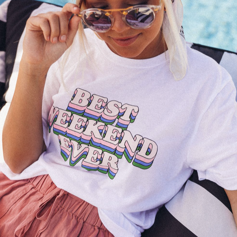 F+S: Best Weekend Ever Summer Tee