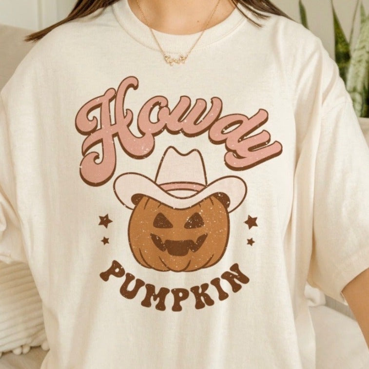 Howdy Pumpkin Tee