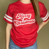 Merry Christmas Jersey Tee