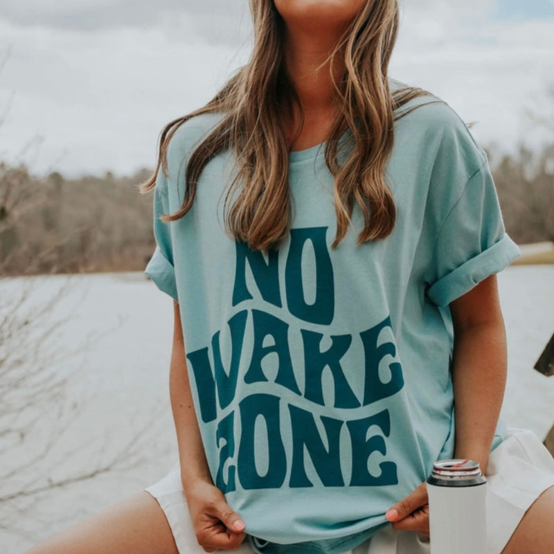 CS- NO WAKE ZONE TEE